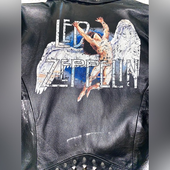 Wilsons Leather Jackets & Coats Wilson Leather Studded Leather Led